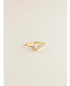 Ring Opal Burst - PINK ARROWS