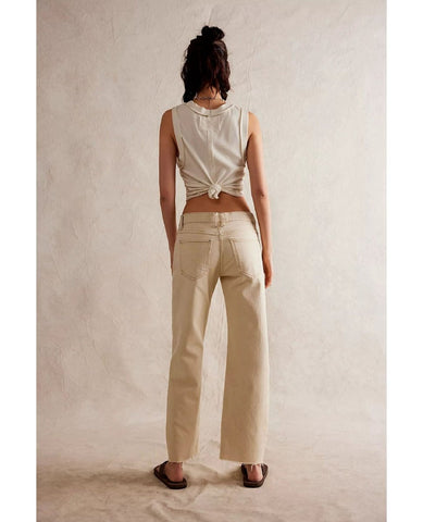 Risk Taker Jeans Ecru - PINK ARROWS