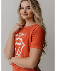 Rolling Stones London Red Tee - PINK ARROWS