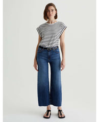 Saige Wide Leg Crop in Plume - PINK ARROWS