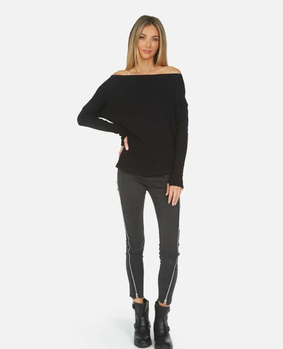 Santos Black Bestseller Long Sleeve - PINK ARROWS