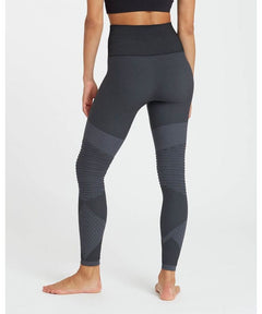 Seamless Moto Legging Very Black - PINK ARROWS