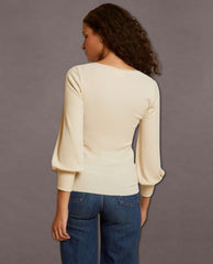 Serah Femme Long Sleeve Tee Antique - PINK ARROWS