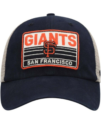 SF Giants Baseball Hat Black Four Stroke Clean Up - PINK ARROWS
