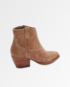 Silma Booties Truffle Suede - PINK ARROWS