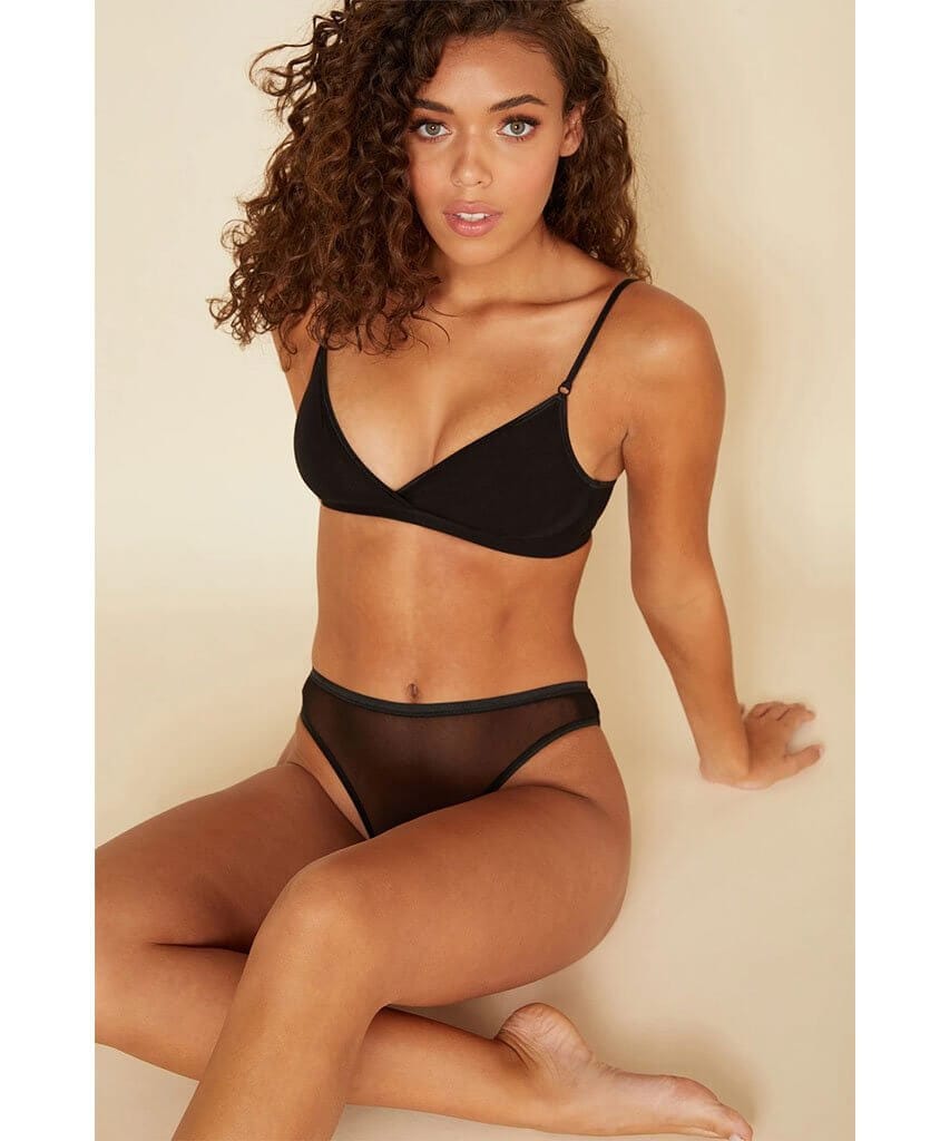 Soire Confidence Bralette Black - PINK ARROWS