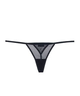 Soire G - String Black - PINK ARROWS