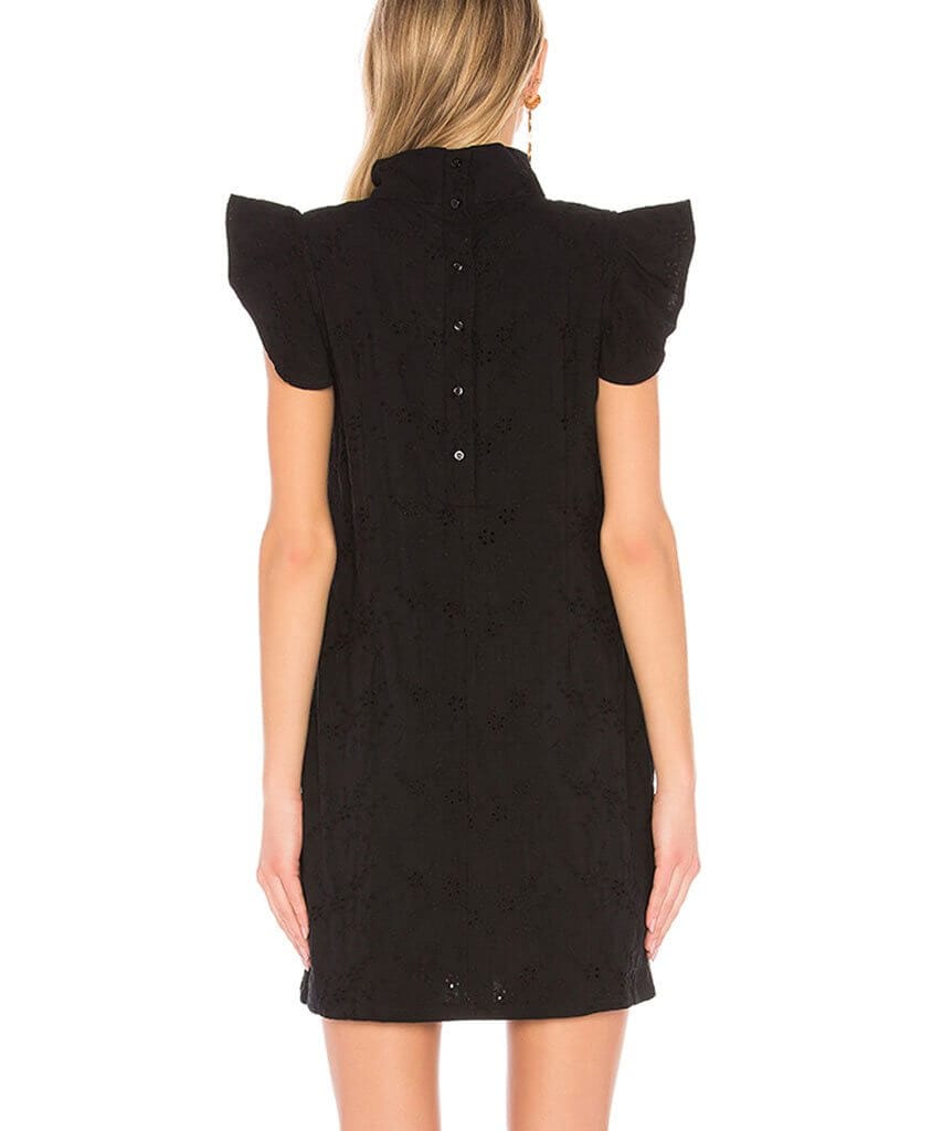 Sorbonne Eyelet Dress PINK ARROWS