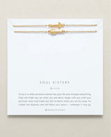 Soul Sisters Necklace Set Gold - PINK ARROWS