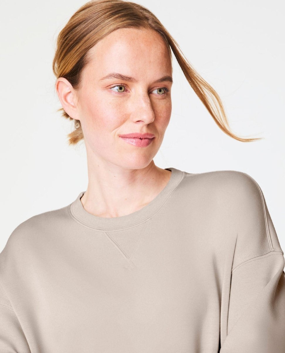 Spanx® Airessentials Crewneck Bone - PINK ARROWS