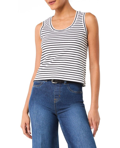 Spanx Stripe Tank Black - PINK ARROWS