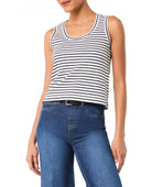 Spanx Stripe Tank Black - PINK ARROWS