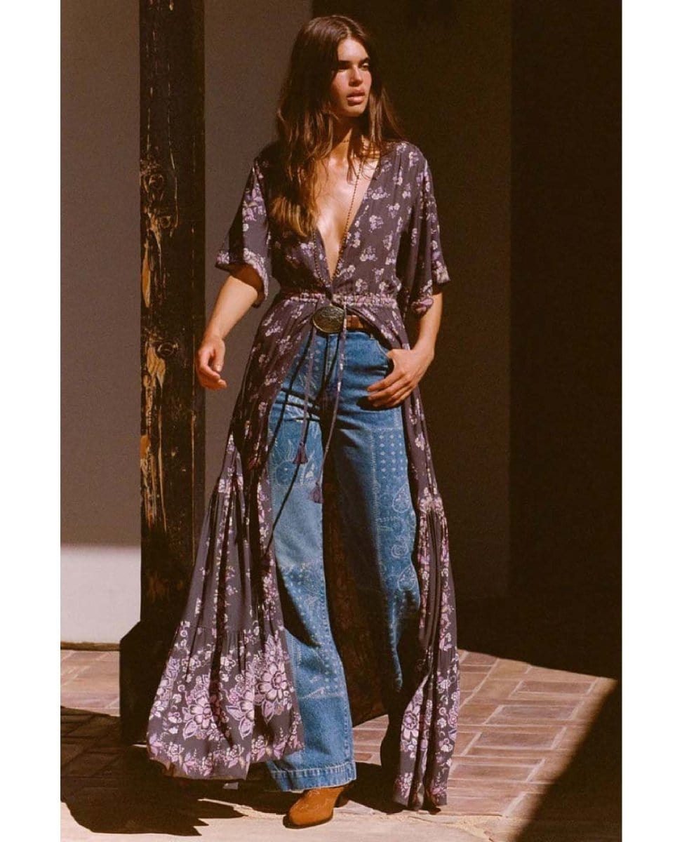 Spell Rebel Spirit Gown Hyacinth - PINK ARROWS