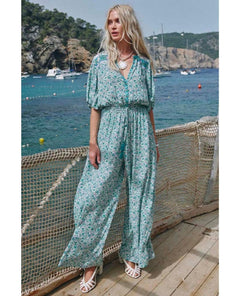 Spell Sienna Jumpsuit Jade - PINK ARROWS