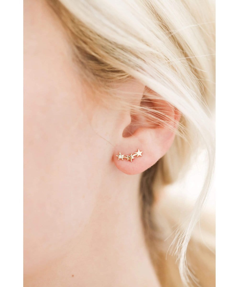 Star Constellations Earring Set - PINK ARROWS