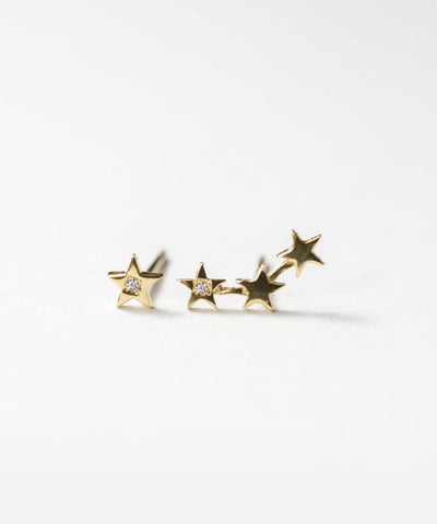 Star Constellations Earring Set - PINK ARROWS