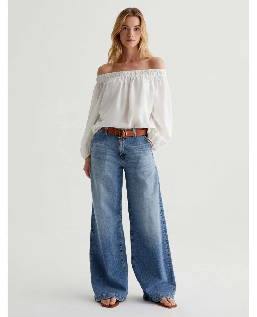Stella Low Slung Palazzo Unspoken - PINK ARROWS