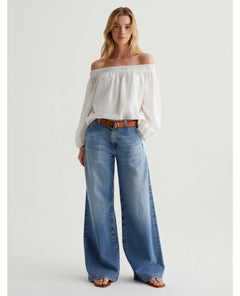 Stella Low Slung Palazzo Unspoken - PINK ARROWS