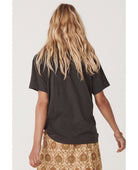 Stormy River Biker Tee - PINK ARROWS