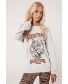 Stormy River Sweatshirt Grey Marle - PINK ARROWS