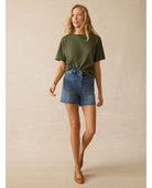 Stretch Terry Patch Pocket Shorts Riverton - PINK ARROWS