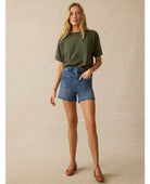 Stretch Terry Patch Pocket Shorts Riverton - PINK ARROWS