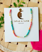 Summer Daze Necklace - PINK ARROWS