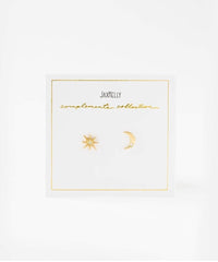 Sun & Moon Earring Set - PINK ARROWS