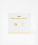 Sun & Moon Earring Set - PINK ARROWS