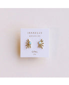 Sun Ray Gold Fire Opal - PINK ARROWS