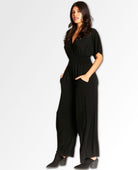 Sunfest Jumpsuit Mirage Black - PINK ARROWS