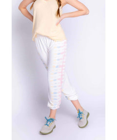 Sunset Hues Banded Pant - PINK ARROWS