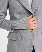 The City Blazer Ice Grey - PINK ARROWS