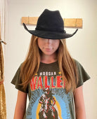 The Cowboy Fedora Black - PINK ARROWS