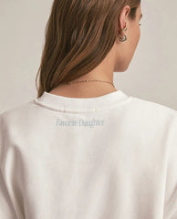 The Favorite Bride Sweatshirt White - PINK ARROWS