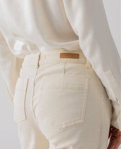 The Marine Pant French Vanilla - PINK ARROWS