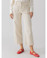 The Marine Pant French Vanilla - PINK ARROWS