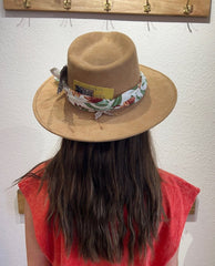 The Nomad Fedora Camel - PINK ARROWS