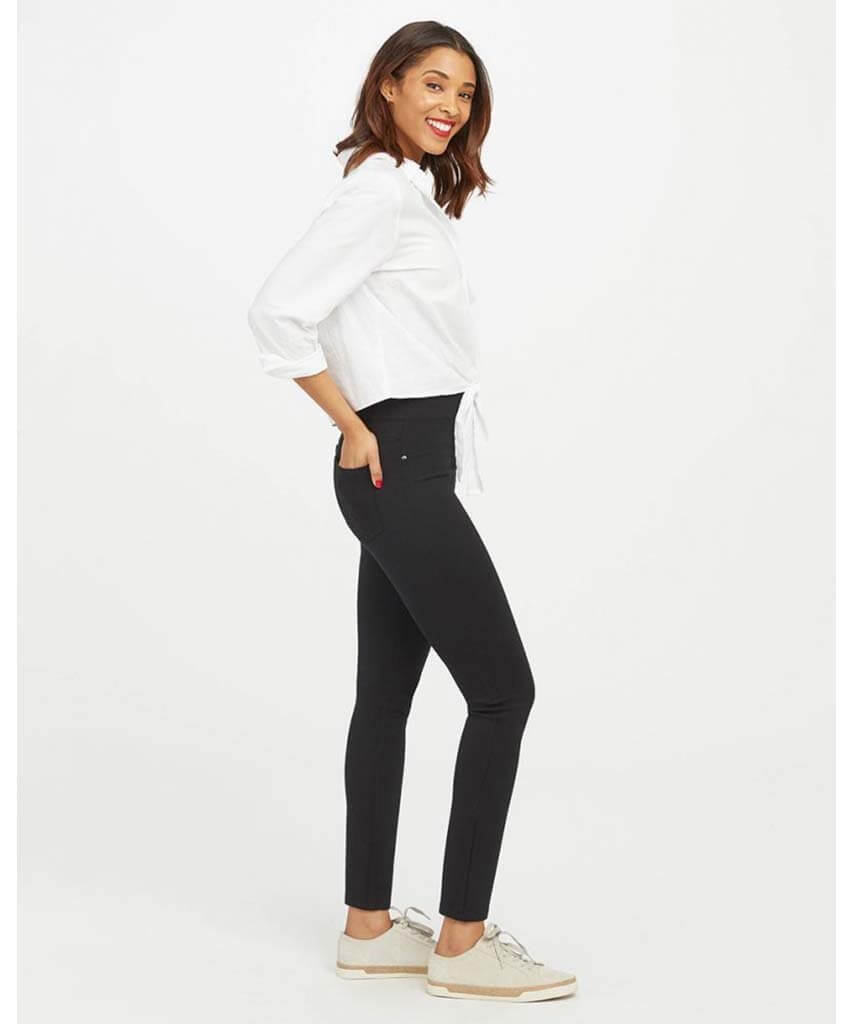 The Perfect Black Pant Ankle 4 - Pocket - PINK ARROWS