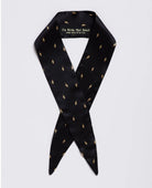 The Thunders Black Scarf Tie - PINK ARROWS