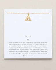 Tribe Friendship Necklace Gold - PINK ARROWS