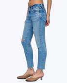 Vintage Depew Skinny Jean Light Blue - PINK ARROWS