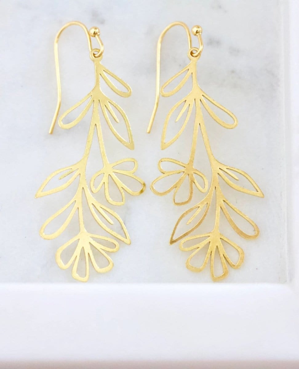 Wild Flower Earrings - PINK ARROWS