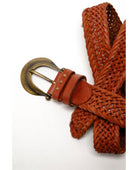 WTF Brix Belt Sedona Brown - PINK ARROWS