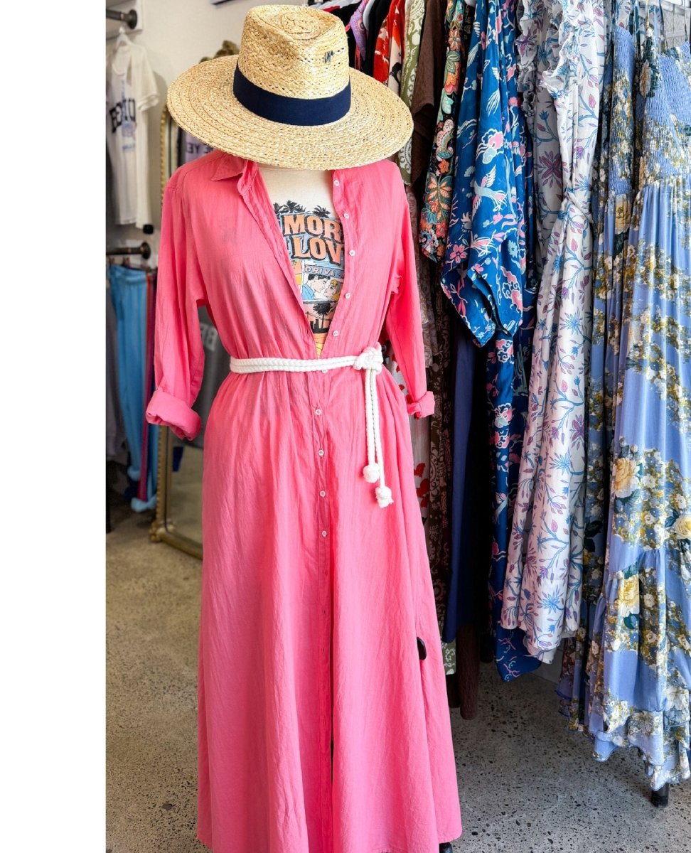 Xirena Sandy Rope Havana Belt - PINK ARROWS