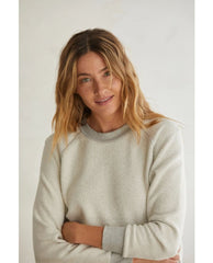 Ziggy Inside Out Sweatshirt Heather Grey - PINK ARROWS