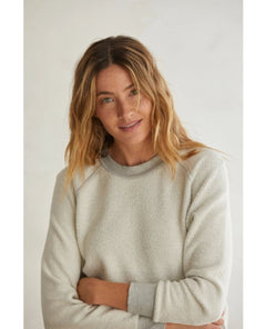 Ziggy Inside Out Sweatshirt Heather Grey - PINK ARROWS