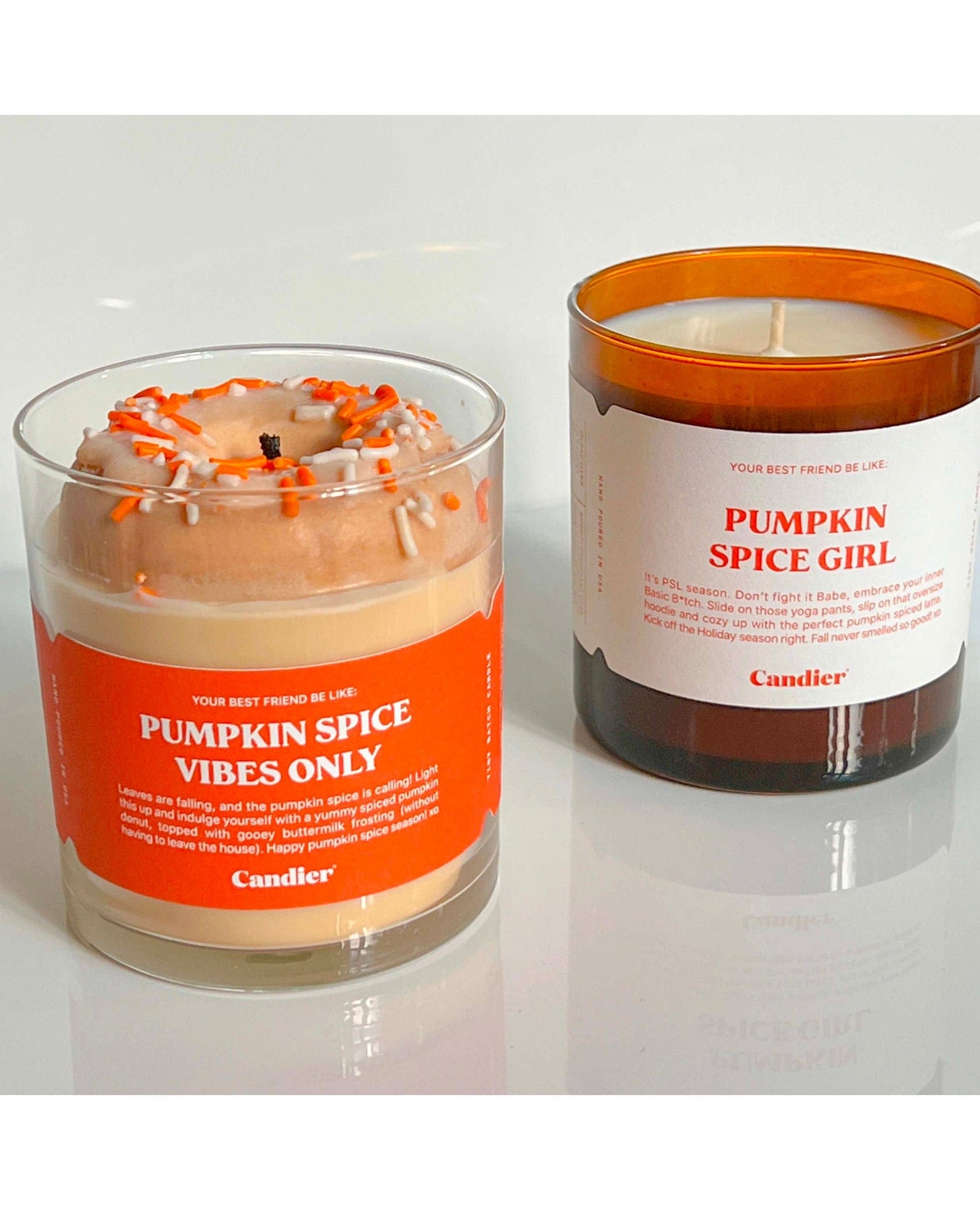 Pumpkin Spice Vibes Only Candle